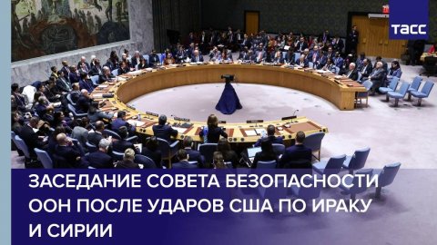 Заседание Совета Безопасности ООН после ударов США по Ираку и Сирии