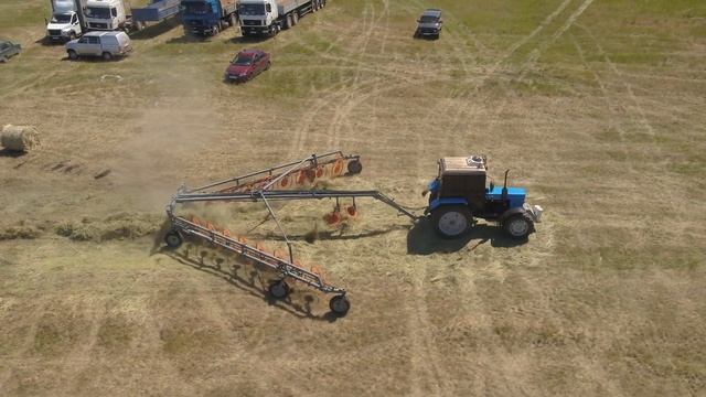 Грабли колесно-пальцевые серии MК16С (Навигатор - новое машиностроение) смотреть онлайн