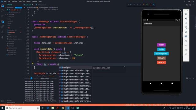 [Fixed] Flutter SQFLITE Insert,Query,Update and Delete | By Desi Programmer смотреть онлайн