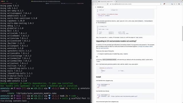 Rails Quick Tip - 05 - The Annotate Gem