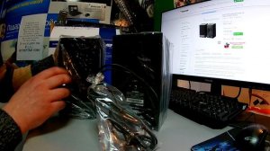 Распаковка акустической системы 2.0 Sven SPS-607 Black