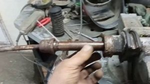 мини трактор переломка 4вд.подготовка к установке рулевой рейки