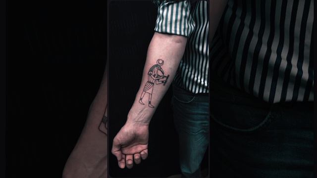 Египетская тату. | KOLESNIKTATTOOART #арбат #москва #тату