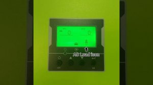 MPI 5.5K MPP Solar inverter Test & LCD Display