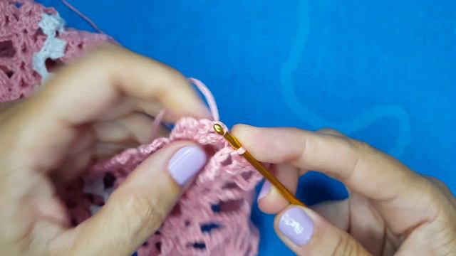 Вяжем ажурную блузку " Şekerim" ( Шэкэрим ). Crochet blouse.