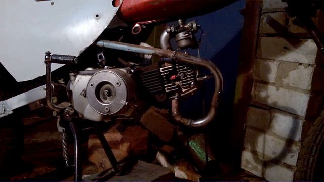 как сделать из скутера кроссовый мотоцикл смотреть онлайн