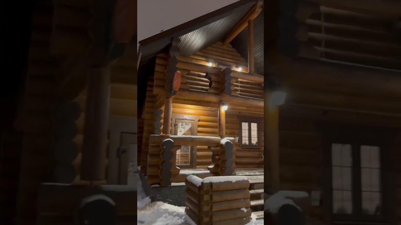 Сруб дома из бревна ручной рубки. Выставка домов смотреть онлайн