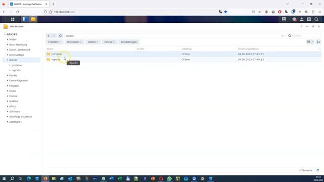 Portainer auf der Synology mit Docker installieren смотреть онлайн