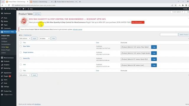 How to display table on Archive page WooCommerce | Woo Product Table | Tutorial #video #ecommerce смотреть онлайн