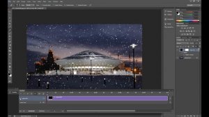 How To Create Animated Snow - Photoshop Tutorial