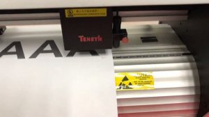 Teneth Guide video : TK1350L cutting plotter with coreldraw