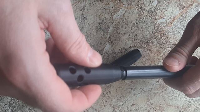 Дульный тормоз компенсатор смотреть онлайн