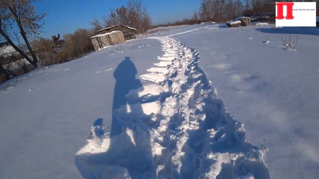 Пошли на Крещение смотреть речку Чесноковку 19 января 2021г Алтайский край смотреть онлайн