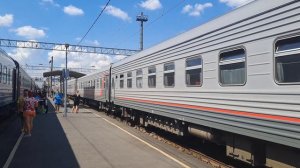 "Снова на Первомайской" Отправление ЭП1-356 с поездом №233 Москва - Новороссийск