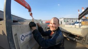 Ремонт КМУ UNIC URV500. Исправительные работы по электрике. Мотаем трос