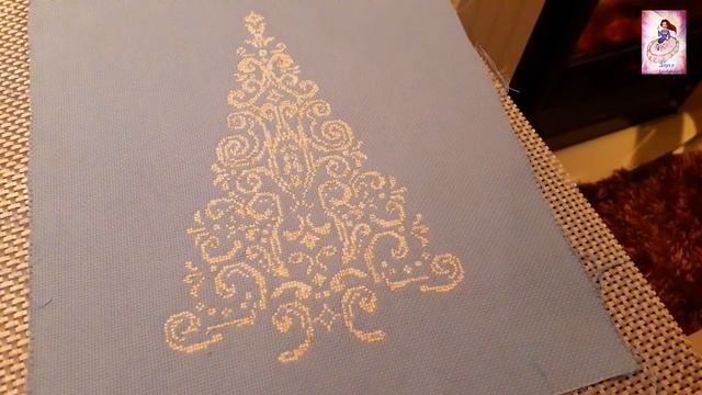 Вышивка - Ажурная елочка за 2 часа) смотреть онлайн