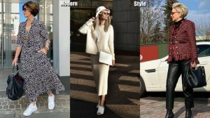 СТИЛЬНЫЕ ОБРАЗЫ ДЛЯ ЖЕНЩИН 50+ ? МОДНЫЕ ТРЕНДЫ ПОВСЕДНЕВНОЙ ОДЕЖДЫ ОСЕНЬ-ЗИМА 2023/2024