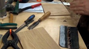 Блокнот с кожаной отделкой-⁄ Notepad with covers made of wood with leather trim