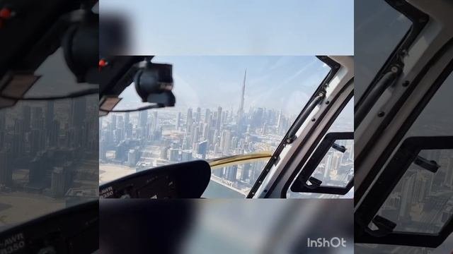 Полет над Дубай от @helidubai навертолете.