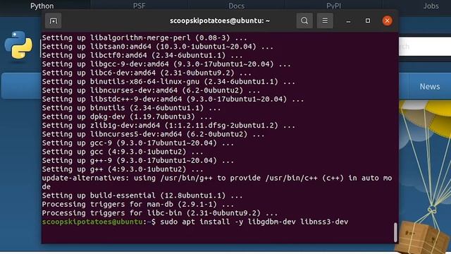 Tutorial on Installing Python for Linux