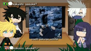 ||🍜Naruto react to || sakura haruno future🌸 || react tiktoks ||🇧🇷🇺🇸