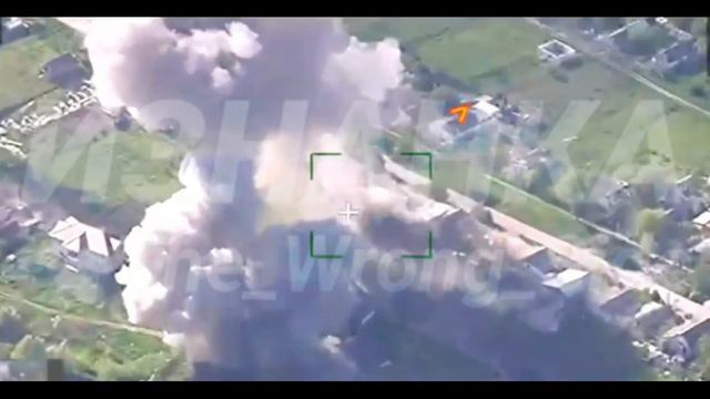 Ударом авиационной бомбы уничтожен ПВД врага под Херсоном