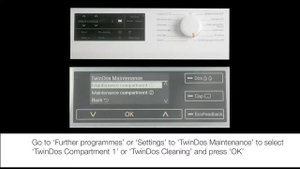 How to clean Miele washing machine TwinDos system with TwinDosCare