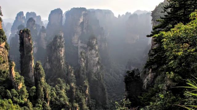 Zhangjiajie National Park, China смотреть онлайн