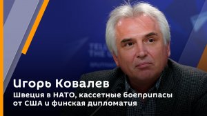 Игорь Ковалев. Швеция в НАТО, кассетные боеприпасы от США и финская дипломатия