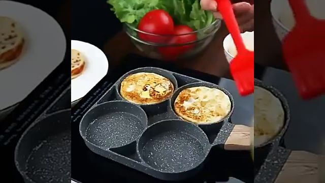 Антипригарная Сковорода с 4 отверстиями, кастрюля для приготовлении пищи https://ali.ski/TGNupV смотреть онлайн