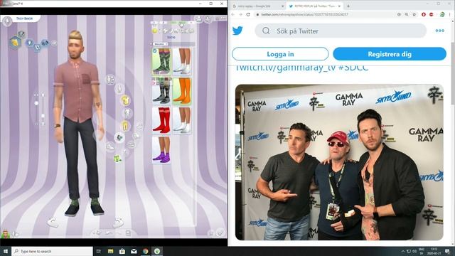 Retro Replay in The Sims 4 - Troy Baker & Nolan North смотреть онлайн