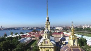Санкт-Петербург, видео снято с квадрокоптера (привет из Югорска)