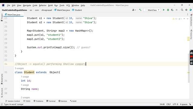 HashCode and Equals Impact In Java | Why we need to override hashCode() and equals() | SPG