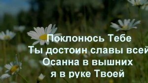 Поклонюсь Тебе! Мой Господь - Ты моё дыхание