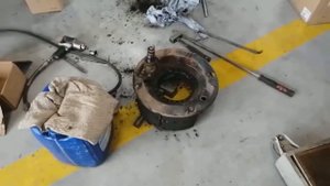 Разборка переднего моста Volvo FM