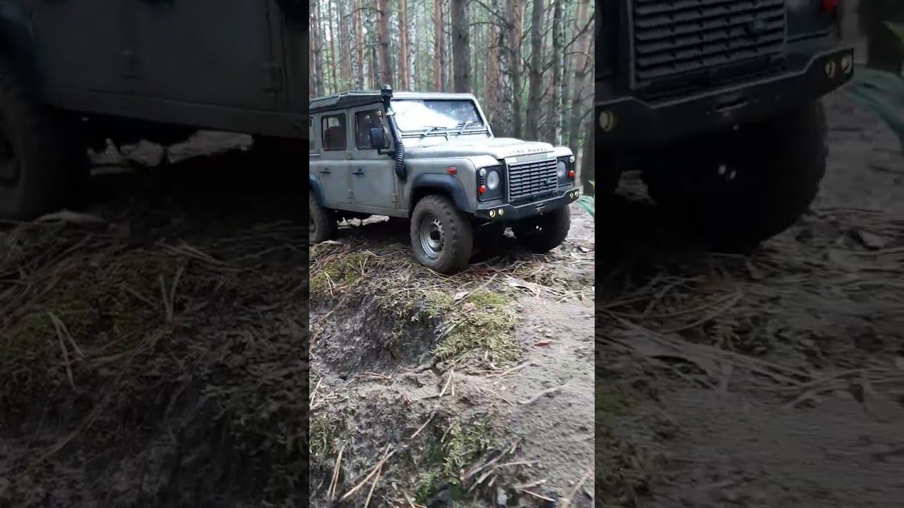 This Defender is awesome  #offroad #rc #rcscale