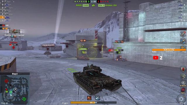 Катаем возрождение в Tanks Blitz! смотреть онлайн