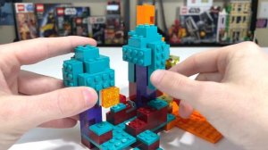 LEGO Minecraft 21168 THE WARPED FOREST Review! (2021)