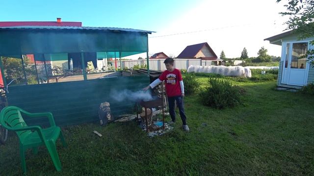 Клубника.Гриль.Покос