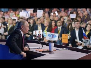 Пресс-конференция Путина 19.12.2019 | Песня журналистов