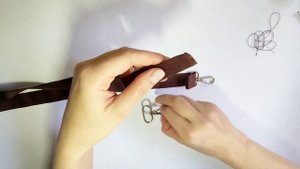 Делаем ремень для сумки из стропы своими руками