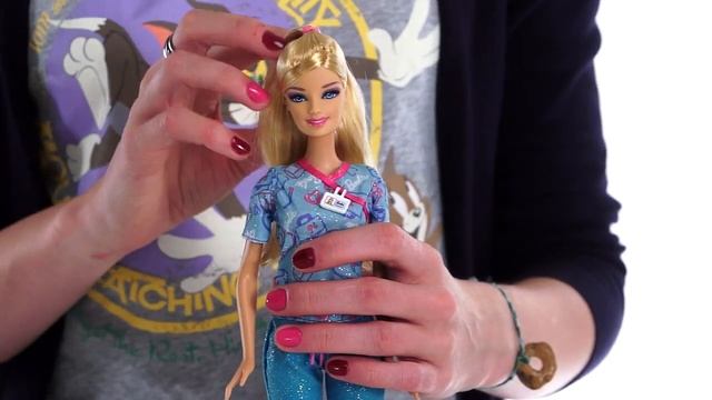 Кукла серии "Кем быть?" (R4226): Медсестра смотреть онлайн