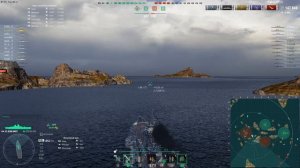 World of Warships. Pommern   как танк???