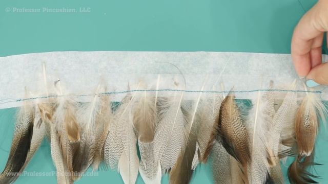 How to Sew on Feathers and Make Your Own Feather Trim смотреть онлайн