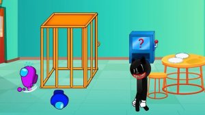 Cartoon Cat & Cartoon Dog VS Among Us - 어몽어스 VS 좀비 애니메 - Zombie (Squid Game, Granny, Sonic, Huggy)