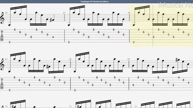 Guitar TAB - Sabicas : Fandangos De Huelva | Tutorial Sheet Lesson #iMn смотреть онлайн
