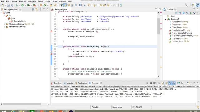 21. Writing an RDF model in jena смотреть онлайн