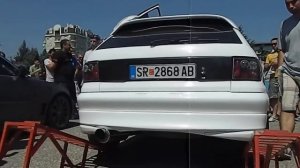 Opel Astra F (Tuning) Exhaust Sound High Revs