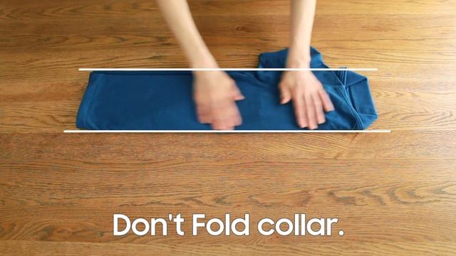 KonMari Method How to fold polo shirt  -English edition- смотреть онлайн
