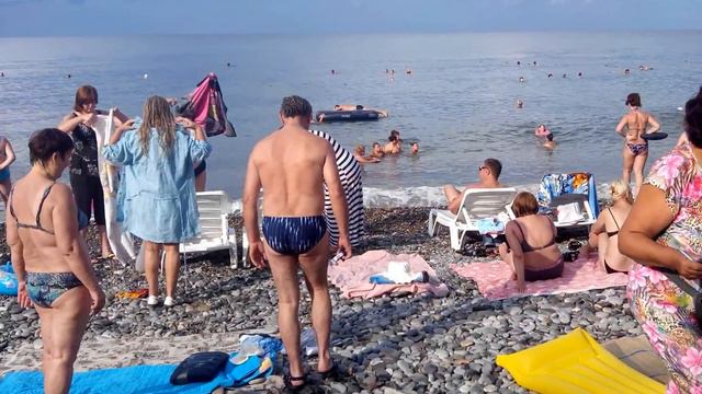 Лазаревское 2019 центральный пляж в июне смотреть онлайн